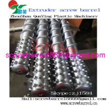 Extruder Bimetallic Screw Barrel For Hdpe/ldpe/lldpe Blow Molding Machine 